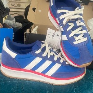 adidas Blue and White Women's Sneakers